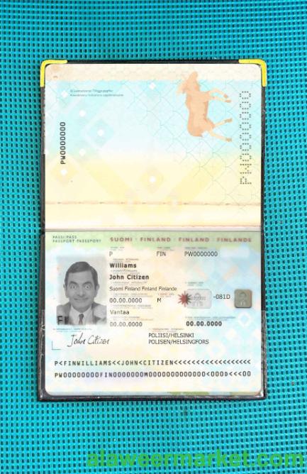 Finland passport 2012-2017 photo look